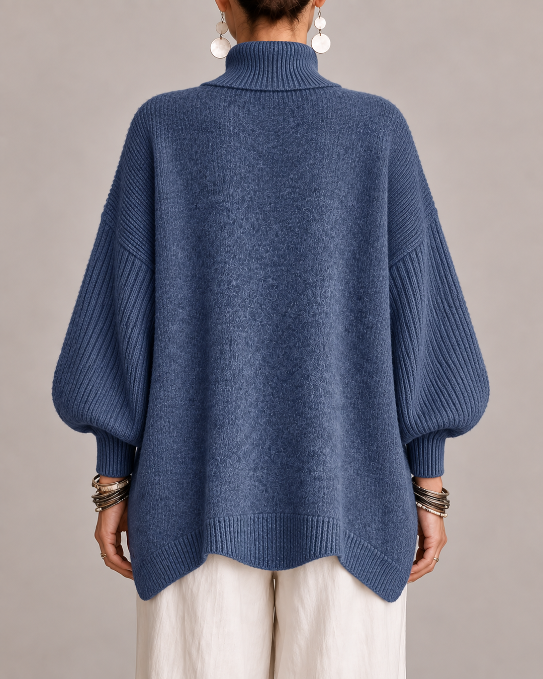 Kathleen | Pull élégant à col roulé pour femme