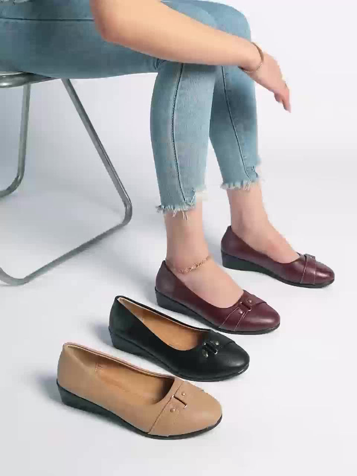 MAISON LUMIÈRE | Ballerines Compensées Confort Aveline