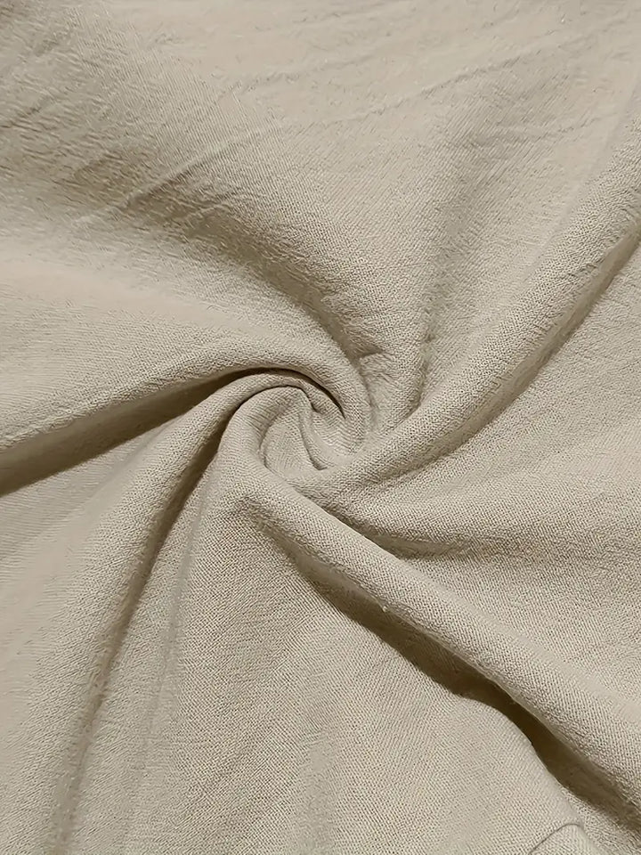 MAISON LUMIÈRE | PANTALONS LARGES EN LIN AVEC CORDON