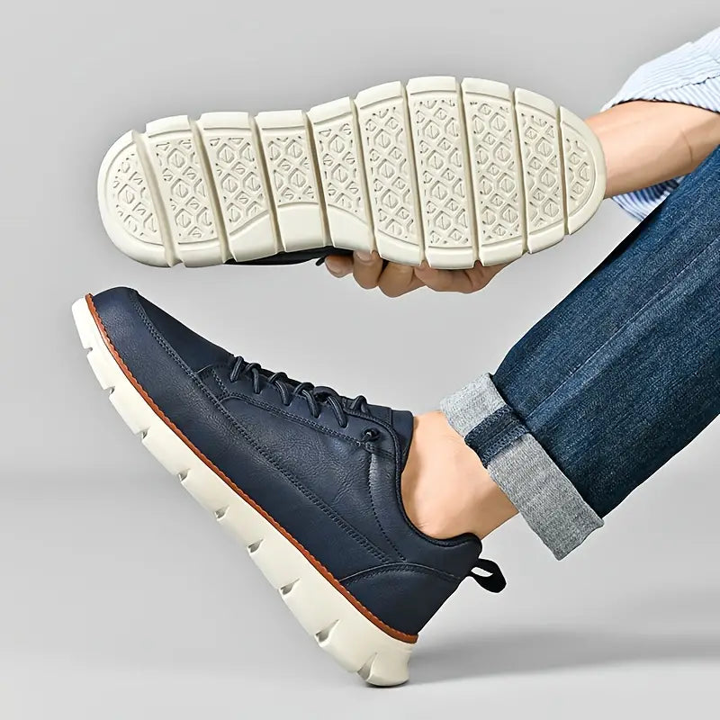 MAISON LUMIÈRE | BASKETS EN CUIR AVEC SOUTIEN