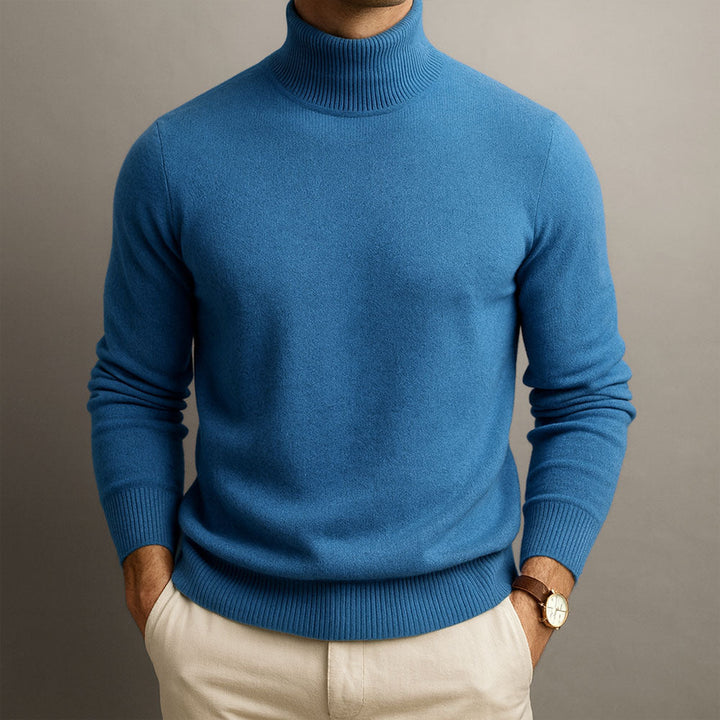 MAISON LUMIÈRE | PULL À COL MONTANT POUR HOMME