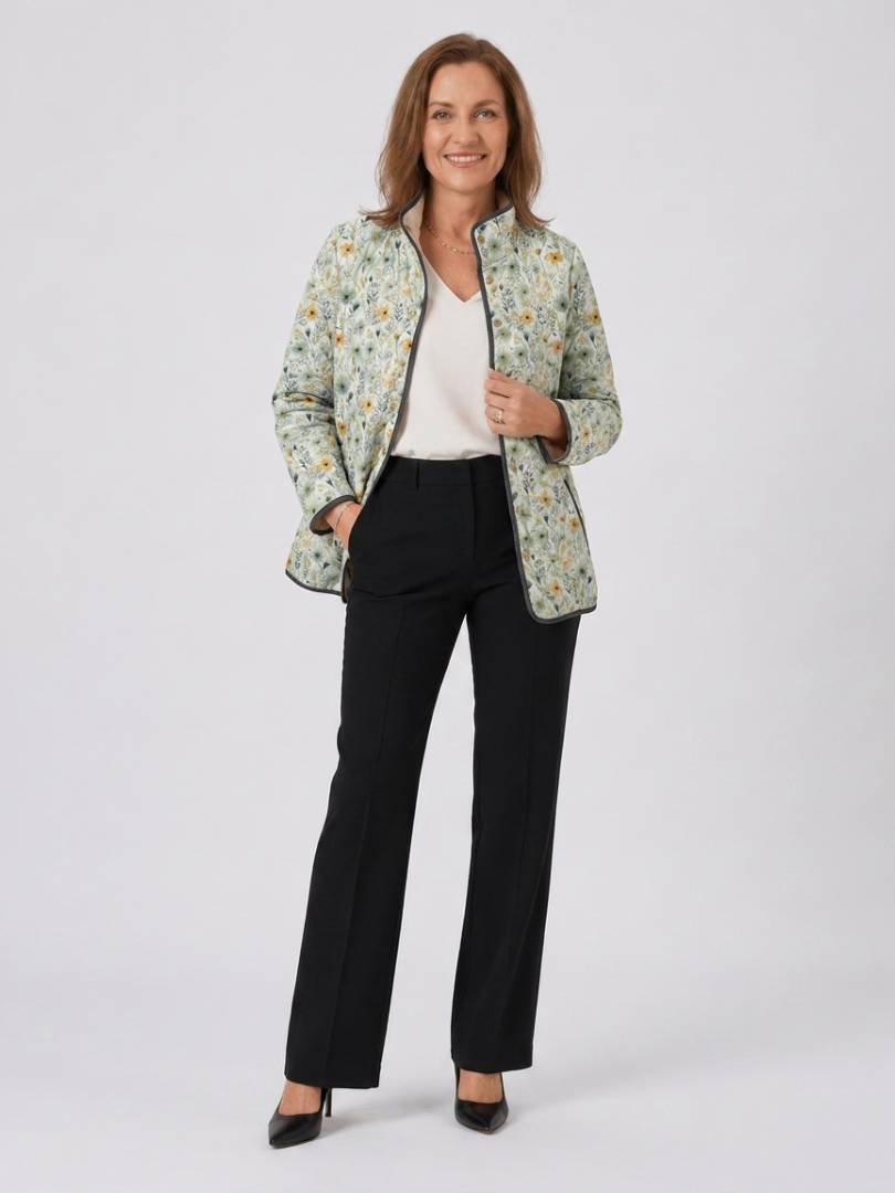 MAISON LUMIÈRE | Veste Matelassée Champêtre Brigitte