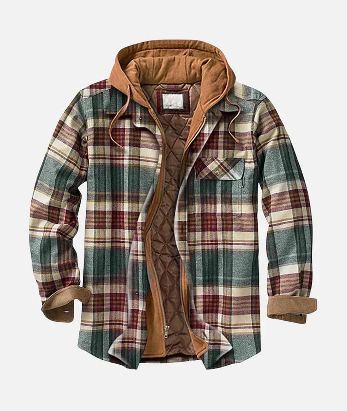 MAISON LUMIÈRE | VESTE VINTAGE DE LUXE AVEC FERMETURE ÉCLAIR