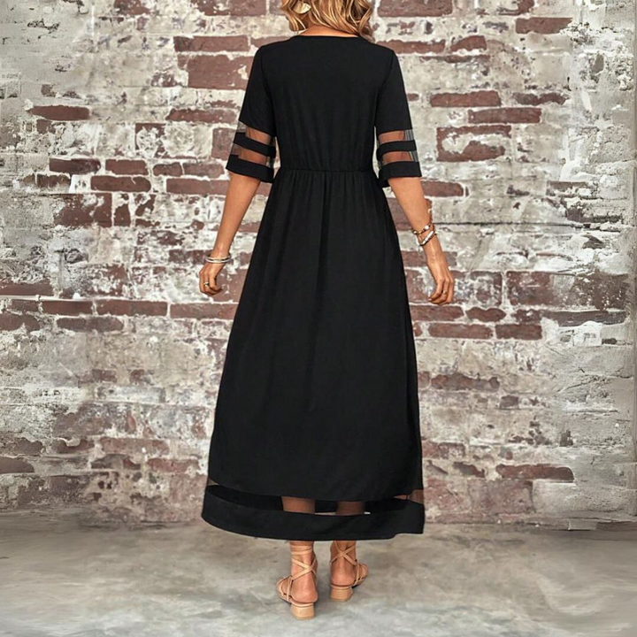 Aubrey™ – Robe midi lissante et flatteuse pour le ventre