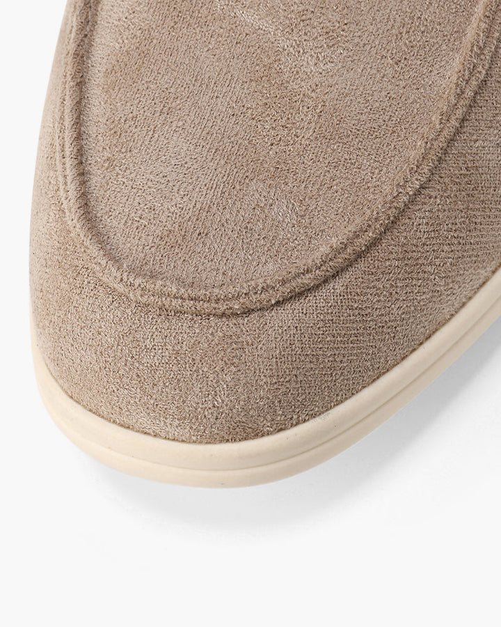 MAISON LUMIÈRE | MOCASSINS EN CUIR SUEDE