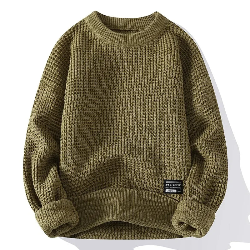 MAISON LUMIÈRE | PULL EN NID D'ABEILLE PREMIUM
