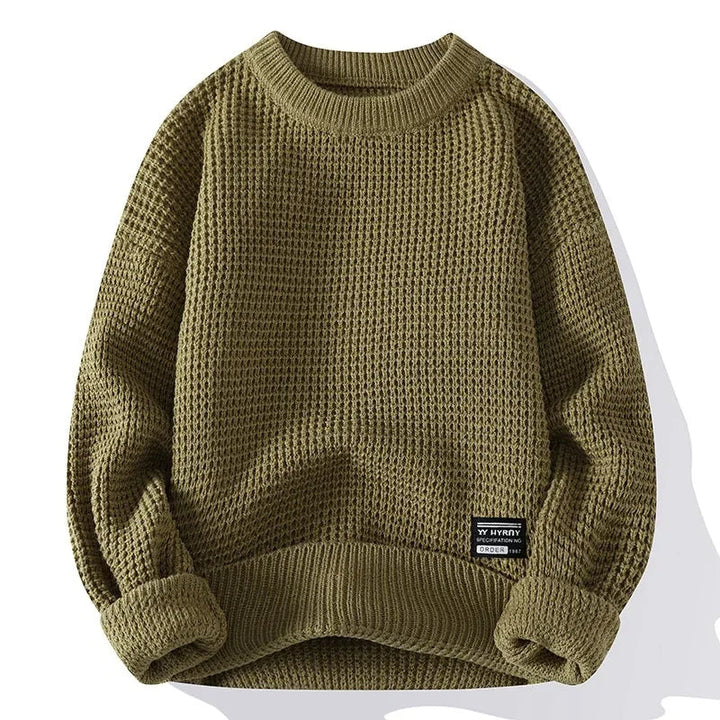 MAISON LUMIÈRE | PULL EN NID D'ABEILLE PREMIUM
