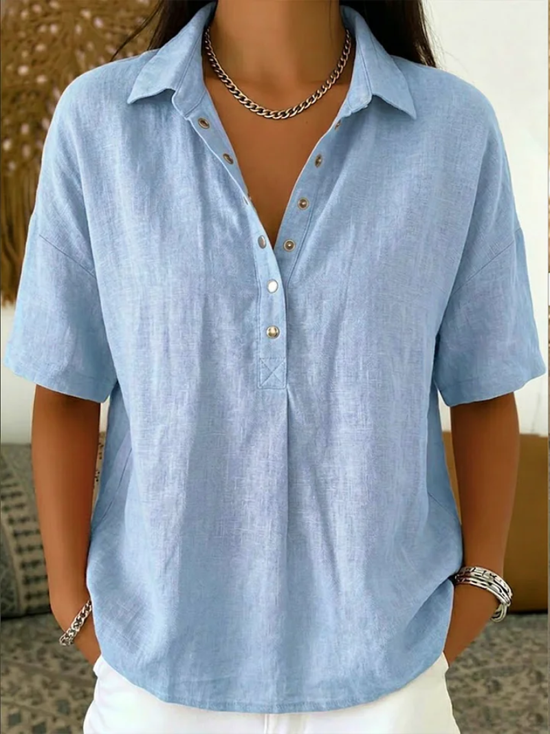 MAISON LUMIÈRE | Blouse Élégante et Confortable Charlotte
