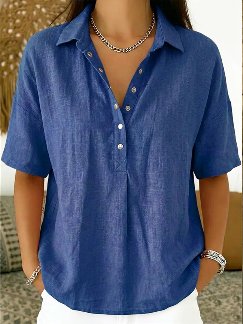 MAISON LUMIÈRE | Blouse Élégante et Confortable Charlotte