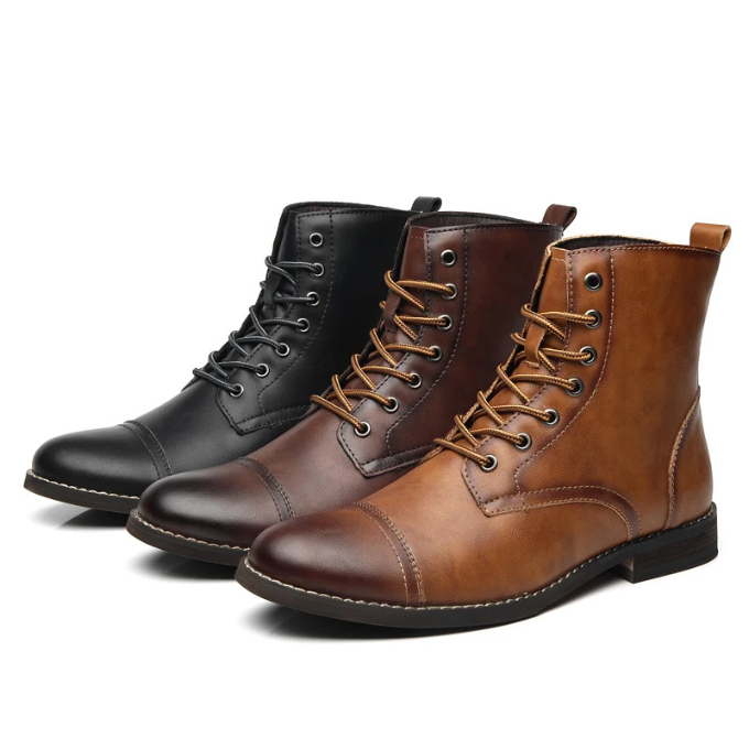 MAISON LUMIÈRE | BOTTES DE VILLE BRUNIES POUR HOMME