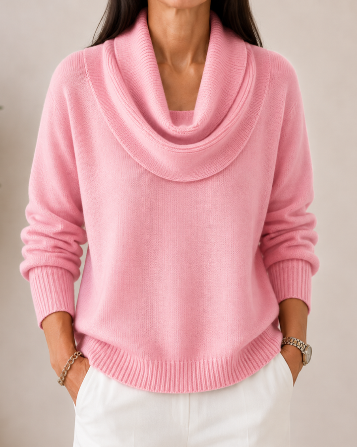 Caralina™ | Pull en maille élégant à col bénitier