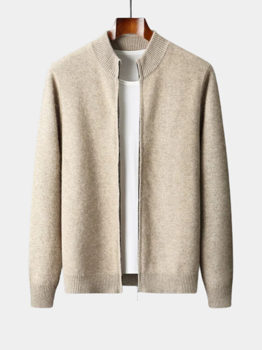 MAISON LUMIÈRE | GILET DE LUXE EN LAINE DE CACHEMIRE PREMIUM