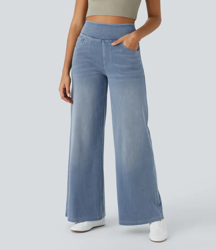 Héloïse™ — Pantalon large fluide confortable élégant