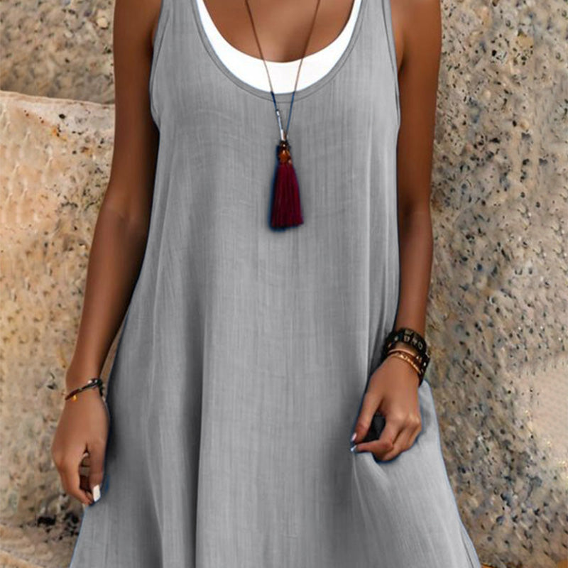 Nella | Robe sans manches deux pièces