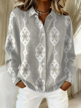 MAISON LUMIÈRE | Cardigan Maille Motif Losanges Chloé