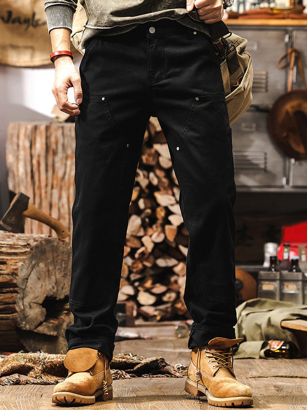 MAISON LUMIÈRE | PANTALON EN COTON UTILE