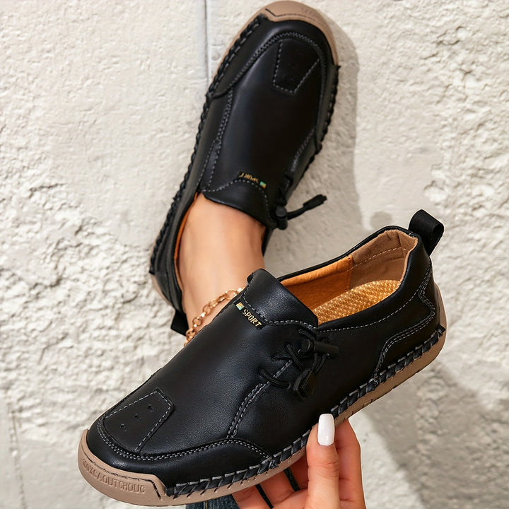MAISON LUMIÈRE | Mocassins Confort Piqués Main Mathilde