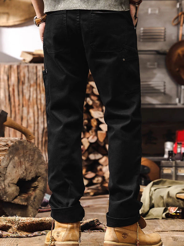 MAISON LUMIÈRE | PANTALON EN COTON UTILE