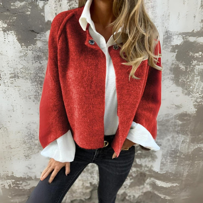 MAISON LUMIÈRE | VESTE COZY CHIC AVEC DOUBLURE