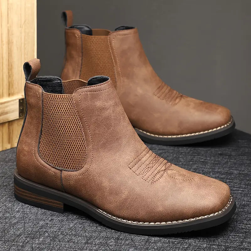 MAISON LUMIÈRE | BOTTES CLASSIQUES EN CUIR POUR HOMME
