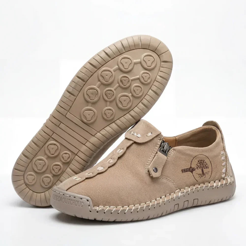 MAISON LUMIÈRE | Mocassins Orthopédiques Confort Zippés Élise