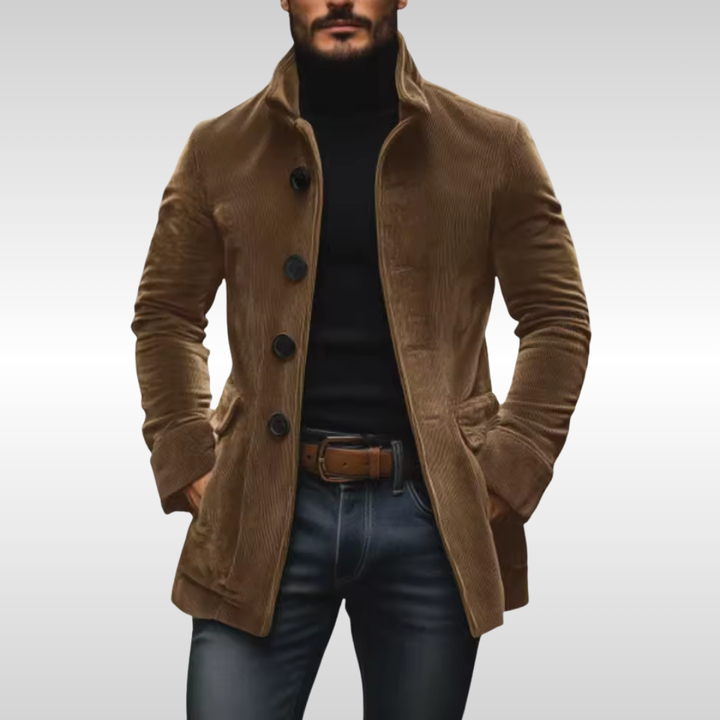 MAISON LUMIÈRE | VESTE EN COTON CORDÉE POUR HOMME
