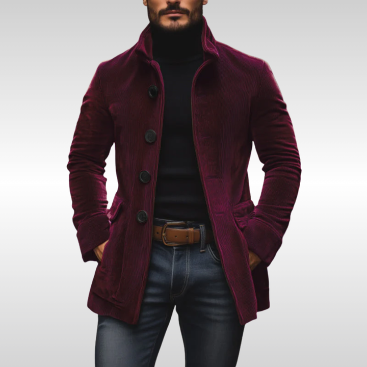 MAISON LUMIÈRE | VESTE EN COTON CORDÉE POUR HOMME