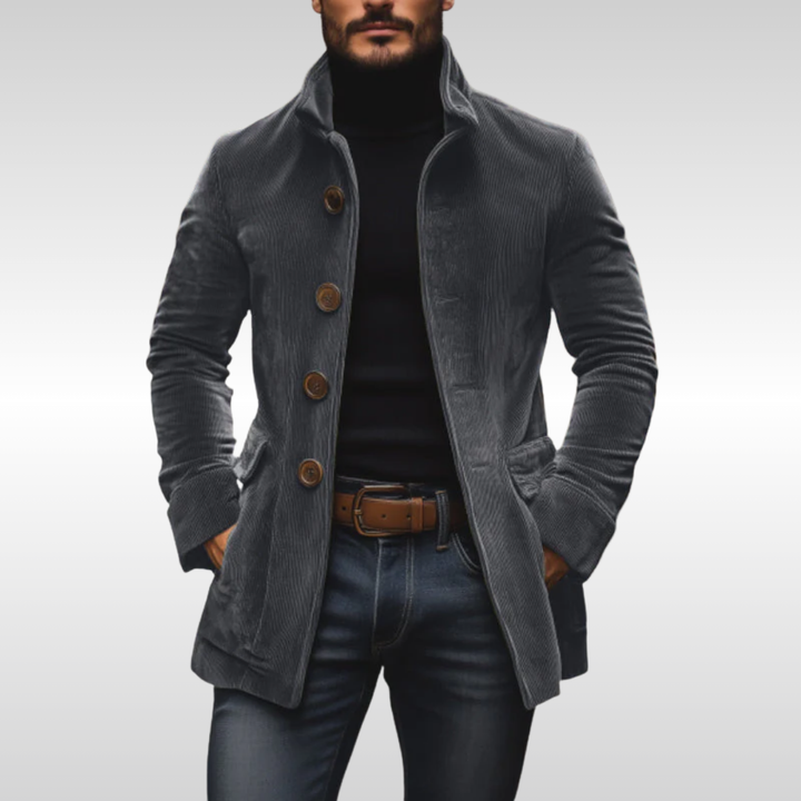 MAISON LUMIÈRE | VESTE EN COTON CORDÉE POUR HOMME