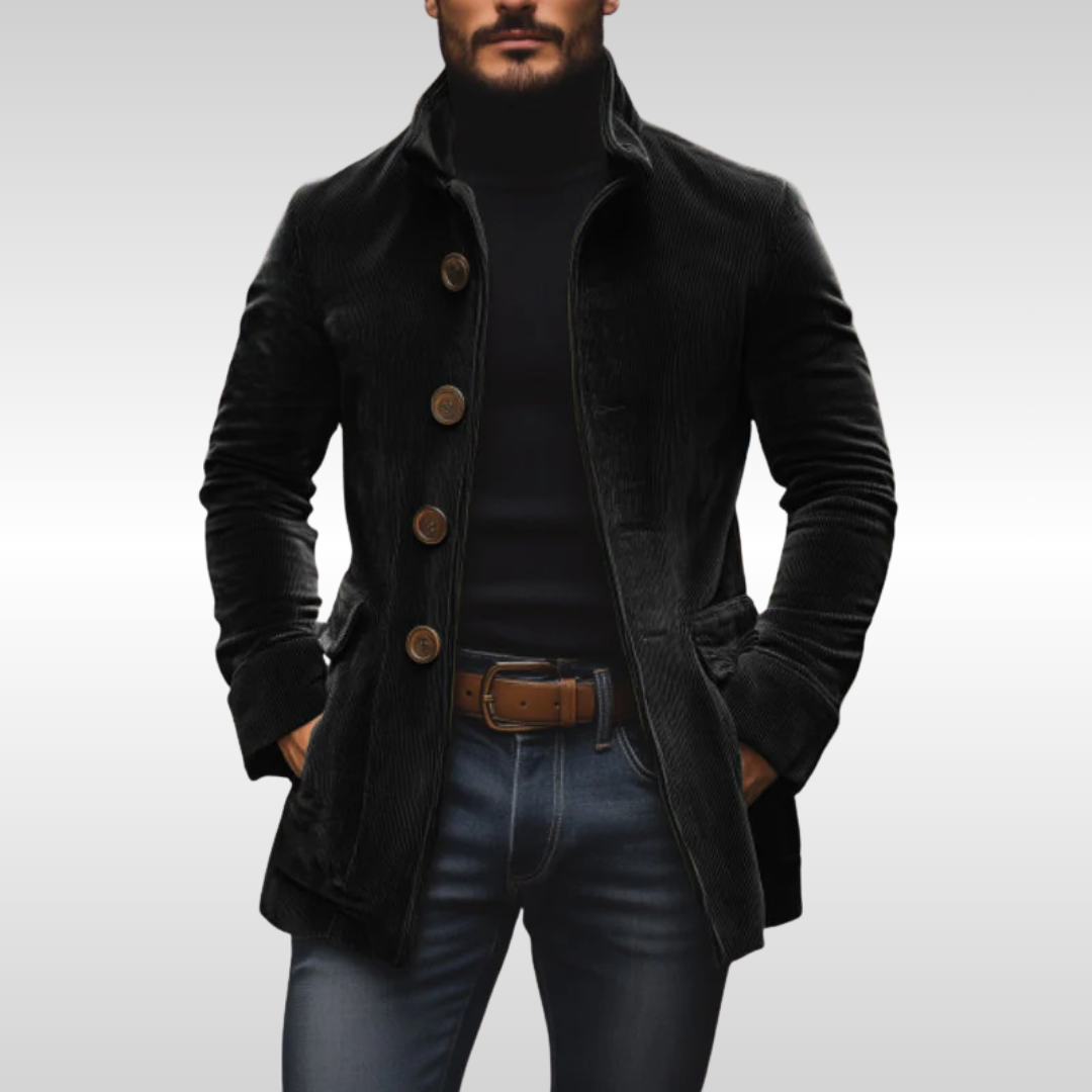 MAISON LUMIÈRE | VESTE EN COTON CORDÉE POUR HOMME