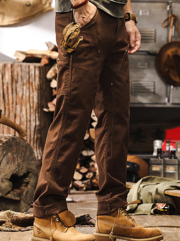 MAISON LUMIÈRE | PANTALON EN COTON UTILE
