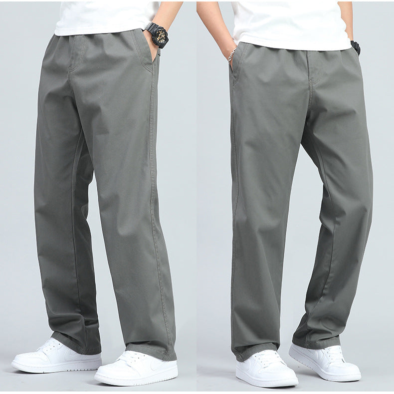 MAISON LUMIÈRE | PANTALONS AMPLE HOMME EN COTON
