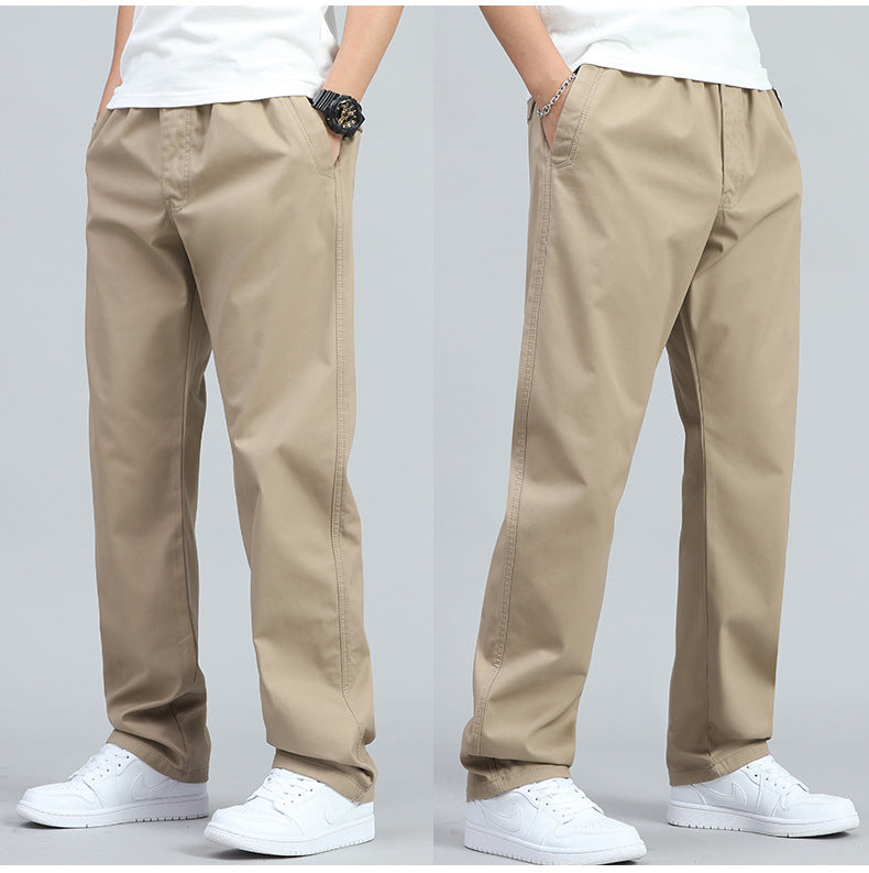 MAISON LUMIÈRE | PANTALONS AMPLE HOMME EN COTON