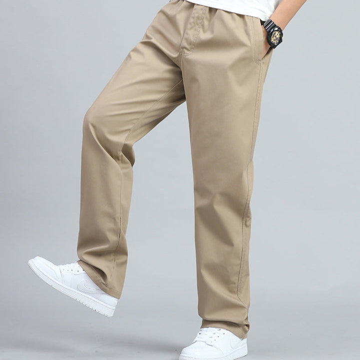MAISON LUMIÈRE | PANTALONS AMPLE HOMME EN COTON