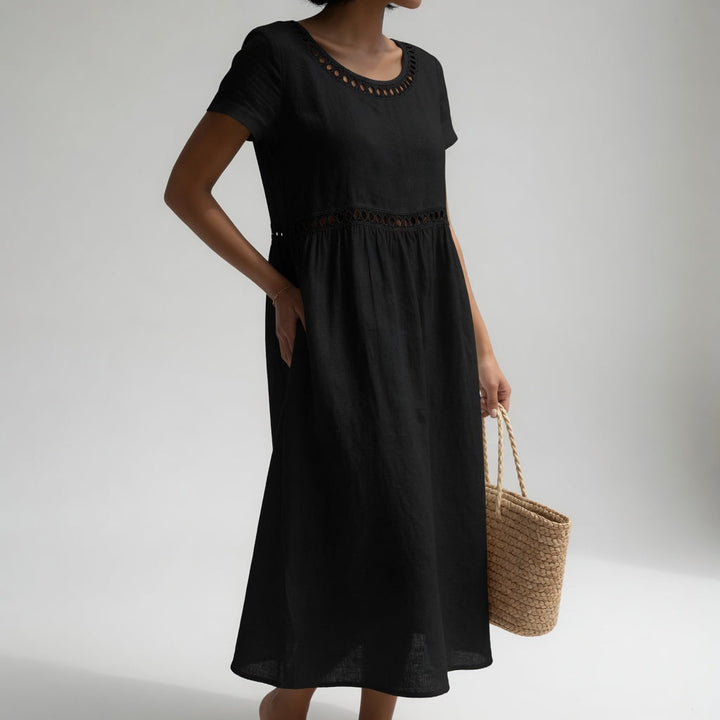 MAISON LUMIÈRE | ROBE BRODÉE POUR FEMME