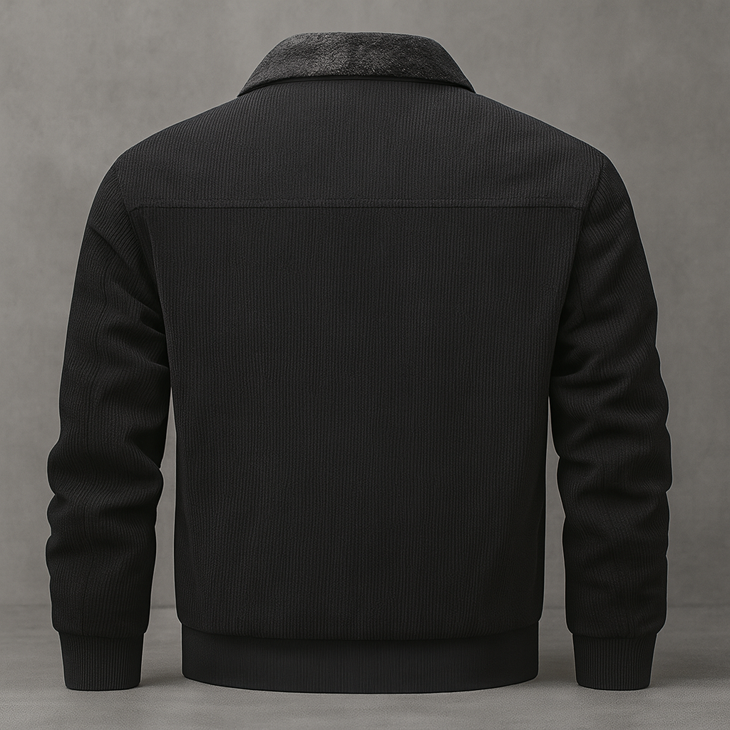 MAISON LUMIÈRE | VESTE POUR HOMME AVEC FAUSSE FOURRURE