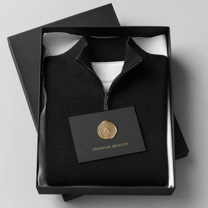 MAISON LUMIÈRE | PULL ZIPPÉ POUR HOMME