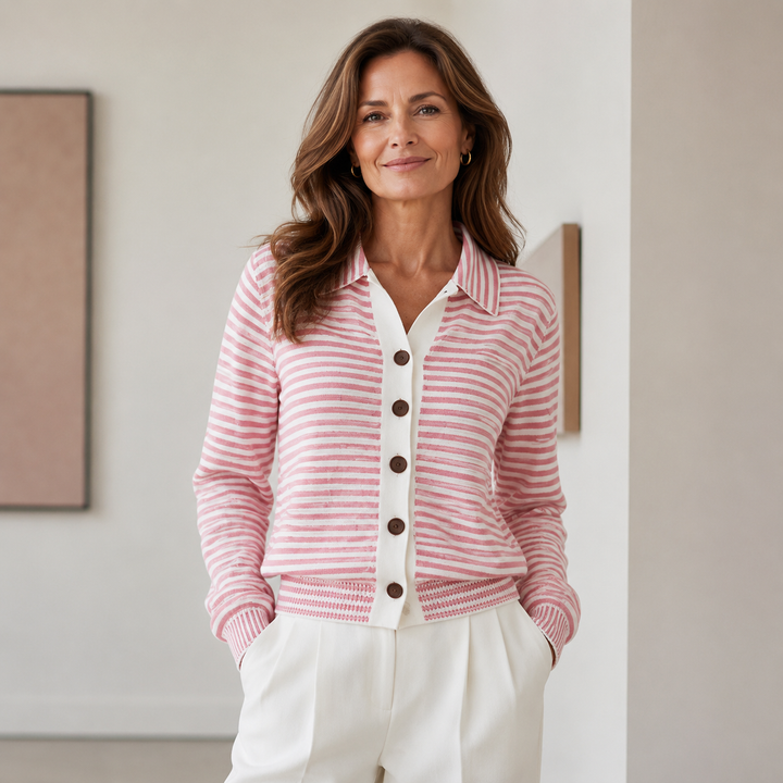 Wren™ | Cardigan rayé en maille