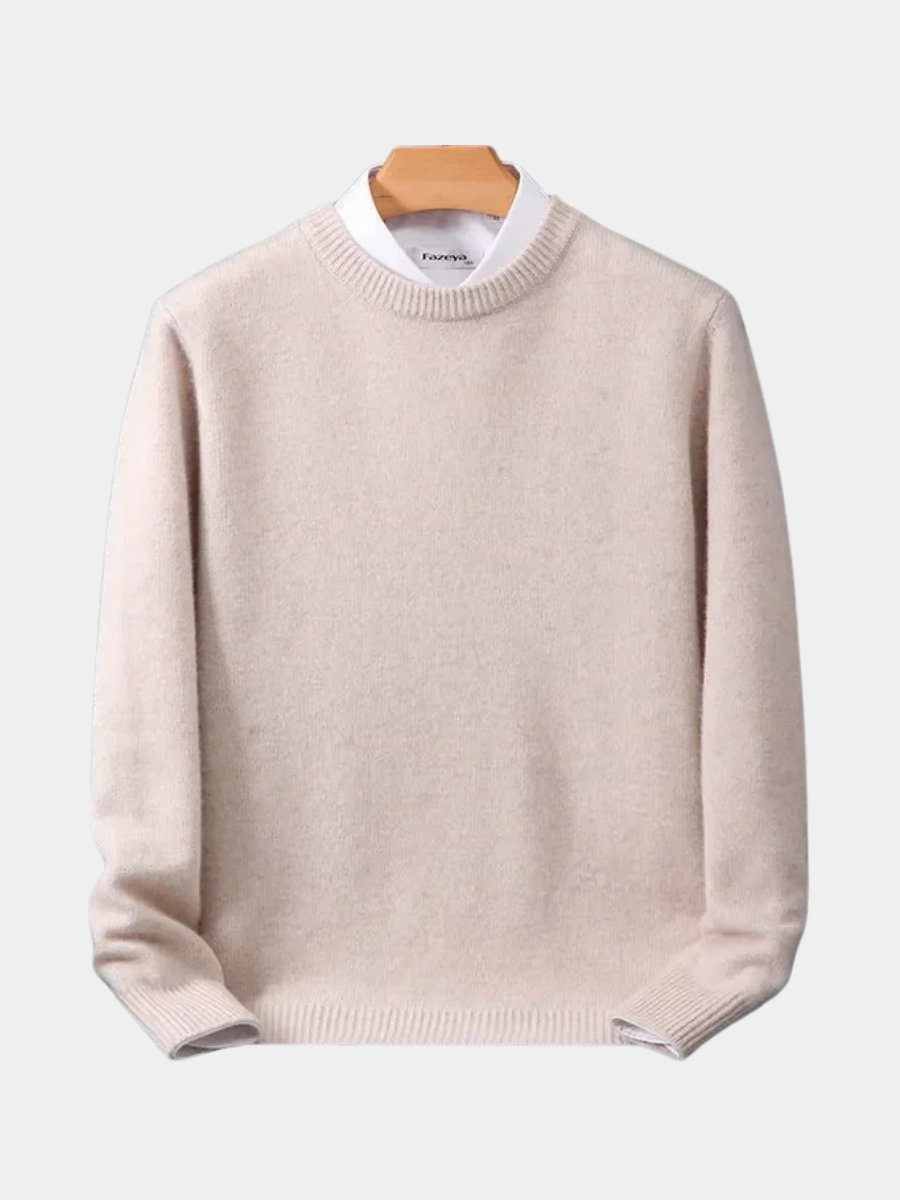 MAISON LUMIÈRE | Pull Col Rond Maille Douce Marcel