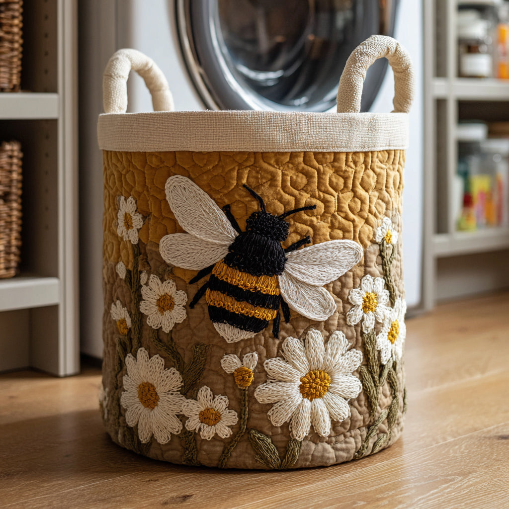 Abeille | Panier de Rangement Matelassé