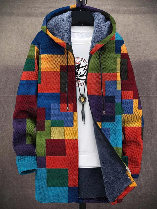Cynthia | Cardigan artistique à capuche