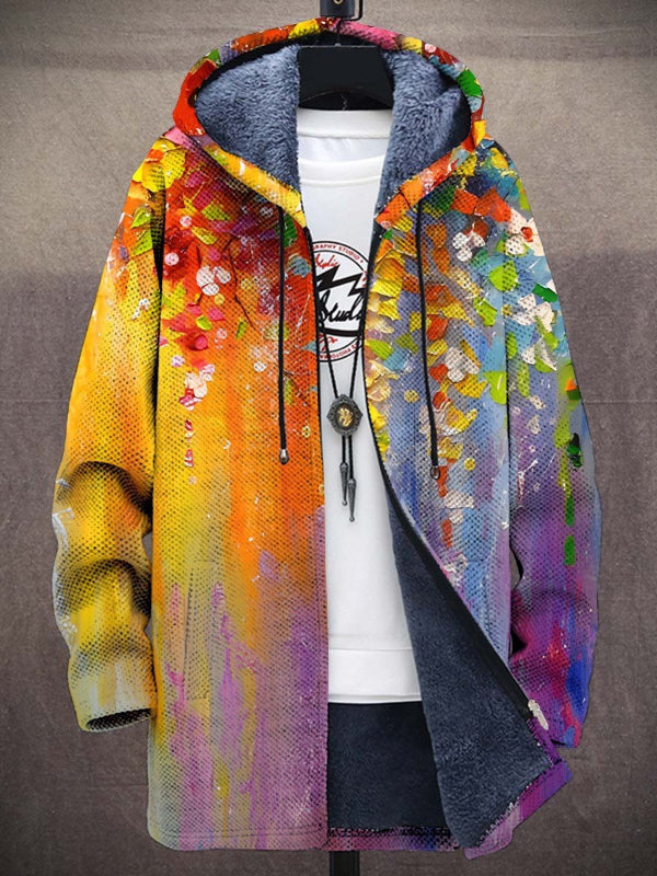 Cynthia | Cardigan artistique à capuche
