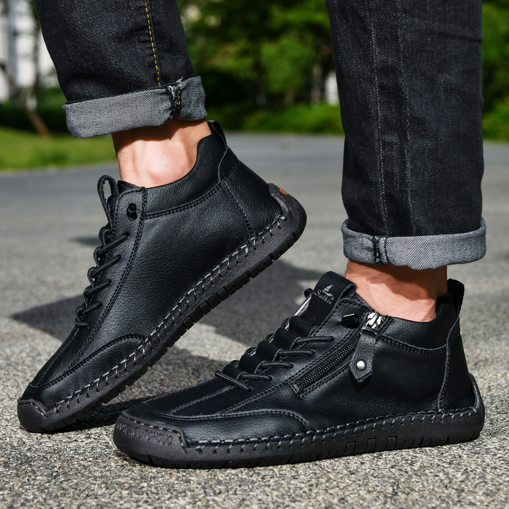 MAISON LUMIÈRE | CHAUSSURES EN NABUK AVEC ZIP POUR HOMME