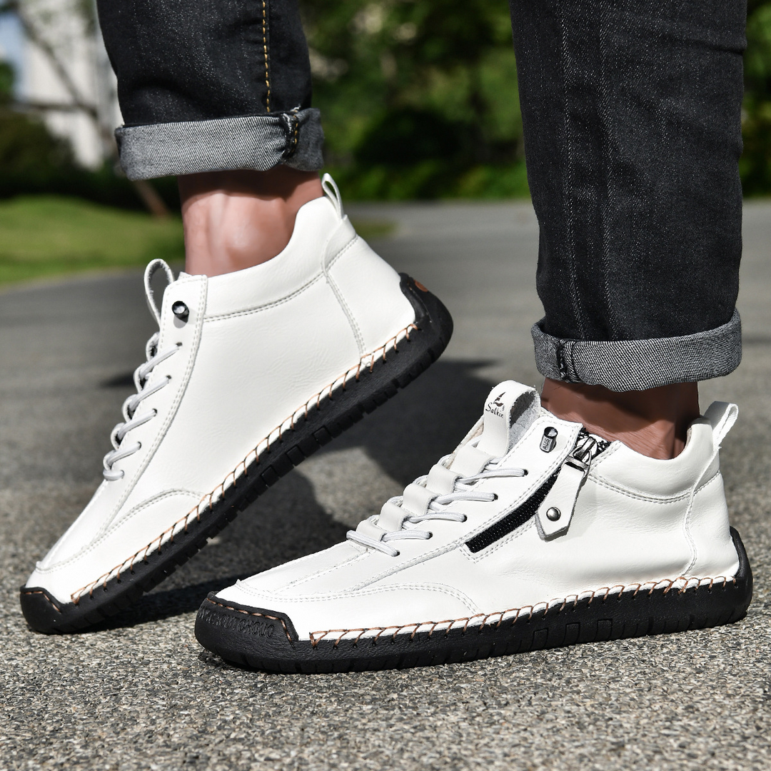 MAISON LUMIÈRE | CHAUSSURES EN NABUK AVEC ZIP POUR HOMME