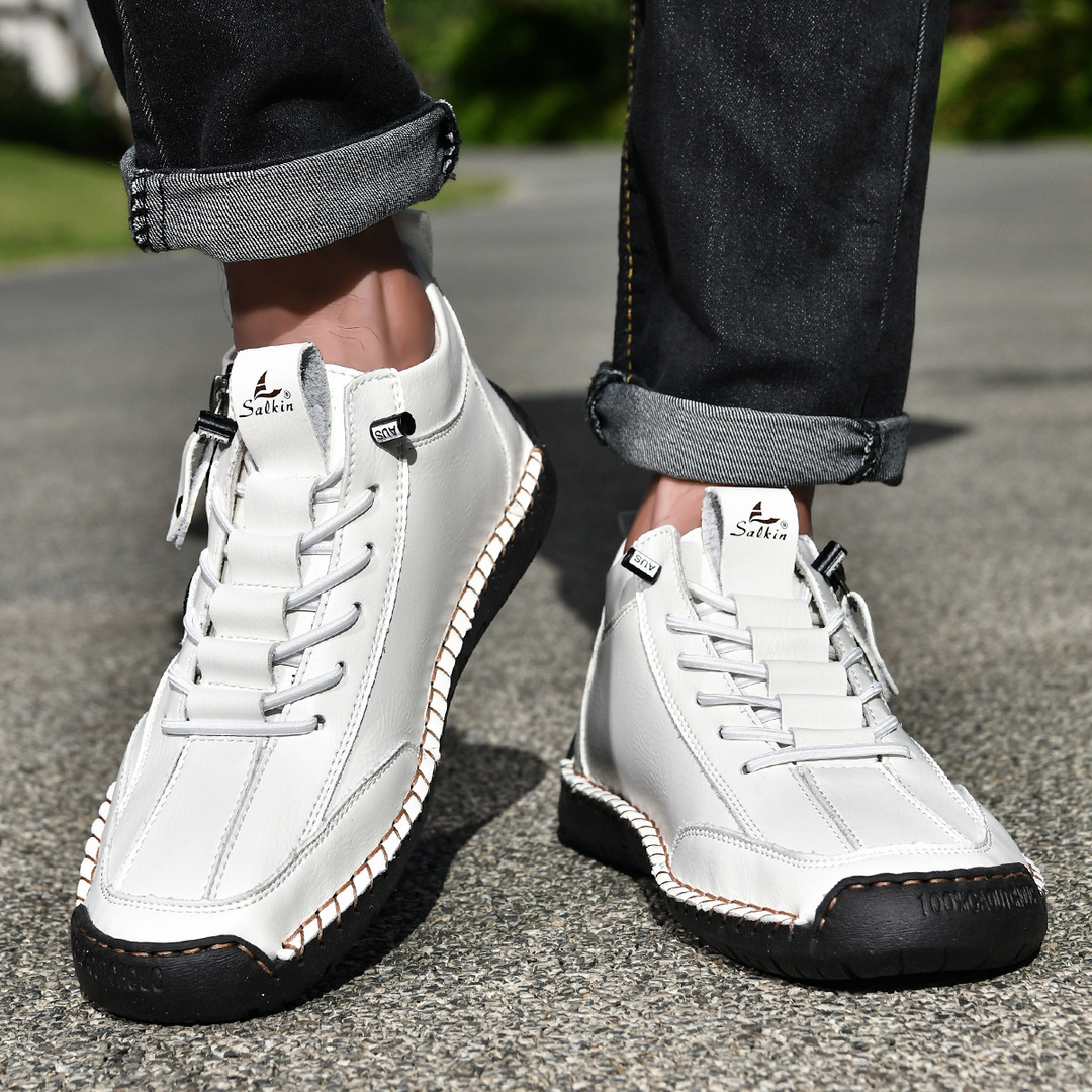 MAISON LUMIÈRE | CHAUSSURES EN NABUK AVEC ZIP POUR HOMME