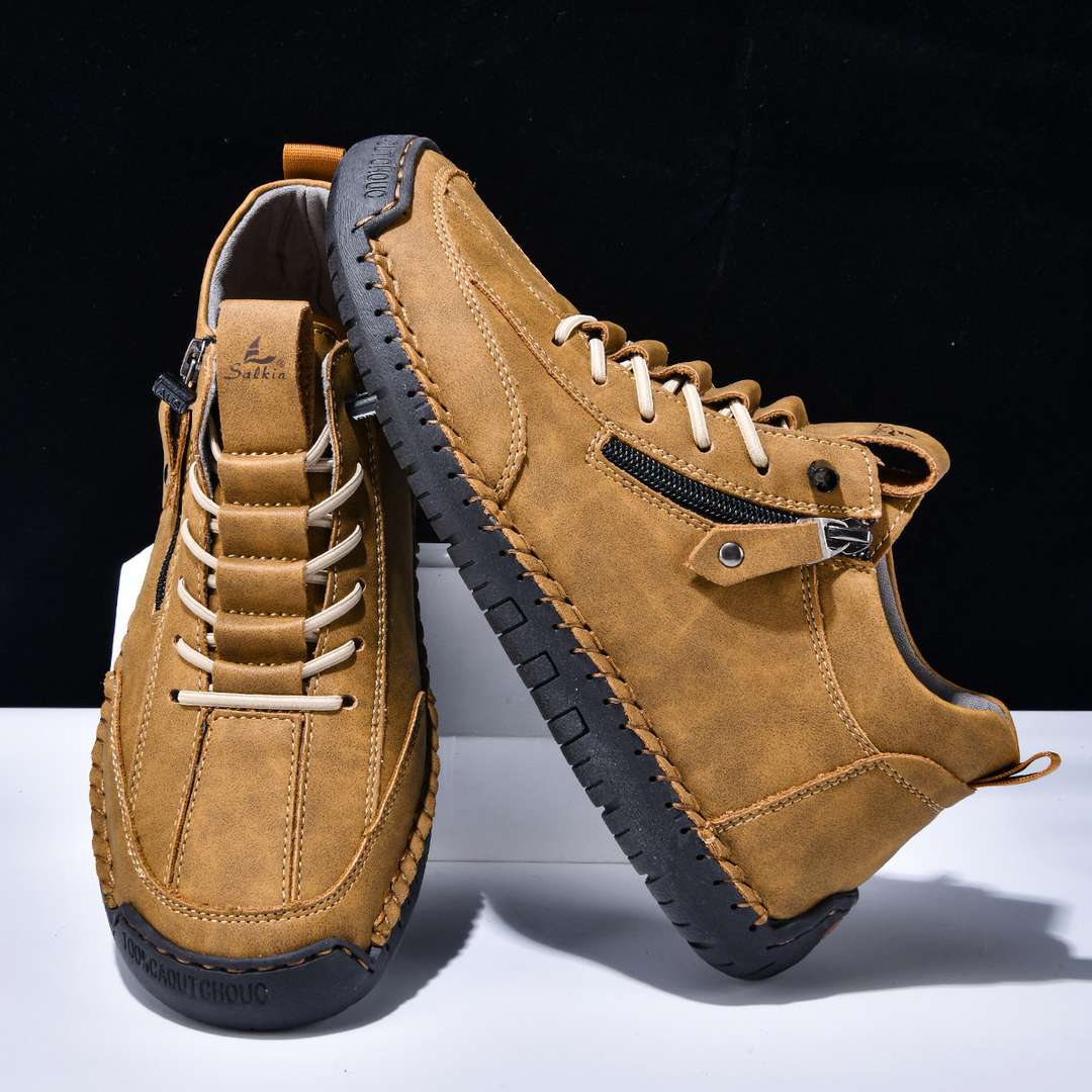 MAISON LUMIÈRE | CHAUSSURES EN NABUK AVEC ZIP POUR HOMME