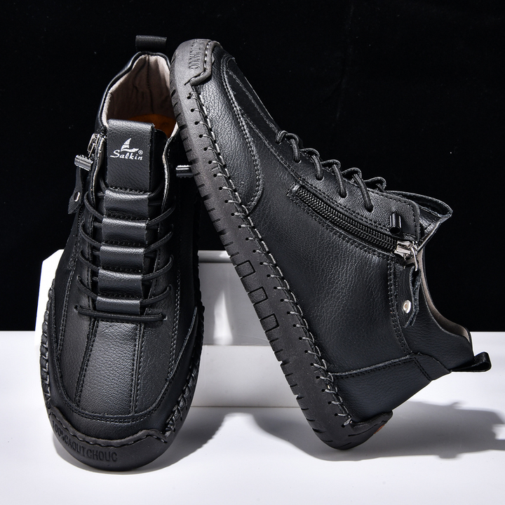 MAISON LUMIÈRE | CHAUSSURES EN NABUK AVEC ZIP POUR HOMME
