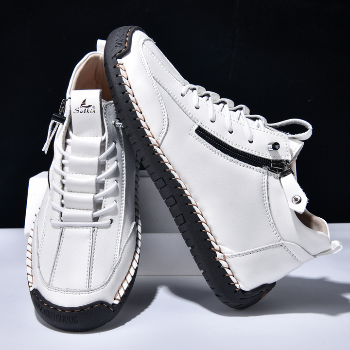MAISON LUMIÈRE | CHAUSSURES EN NABUK AVEC ZIP POUR HOMME