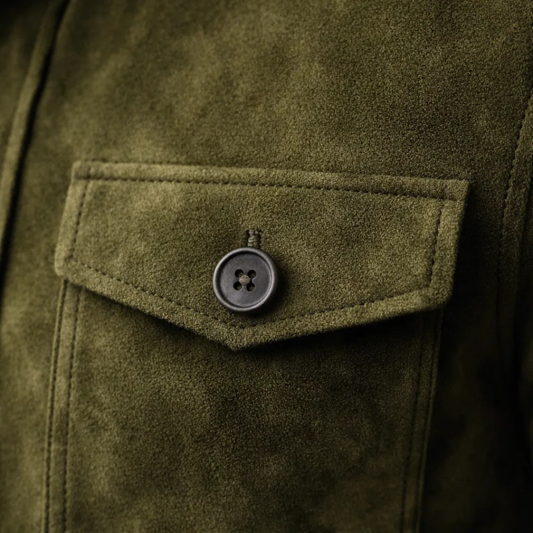 MAISON LUMIÈRE | Veste Élégante Suédée Marc