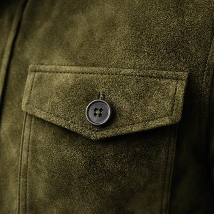 MAISON LUMIÈRE | Veste Élégante Suédée Marc