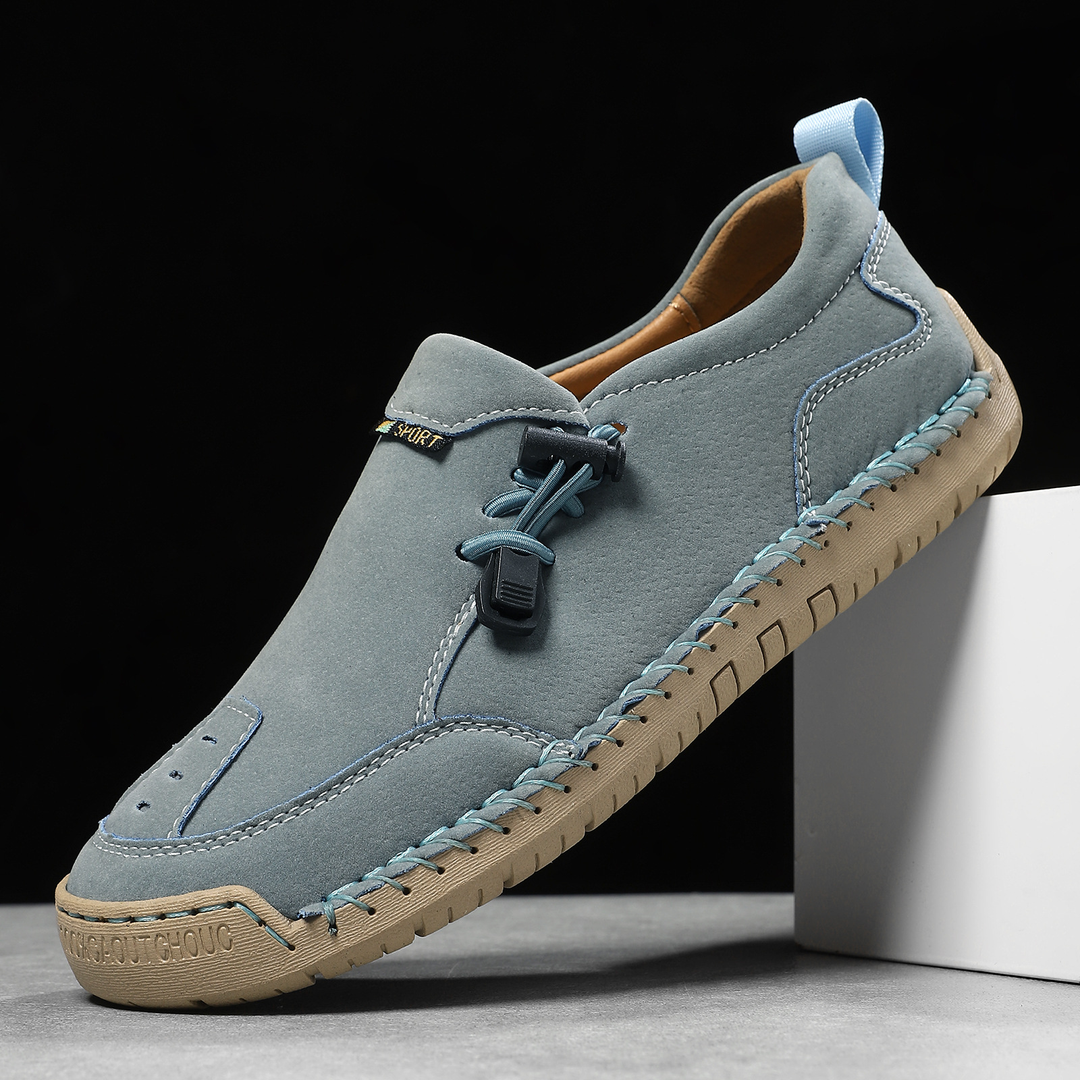 MAISON LUMIÈRE | Mocassins Confort Piqués Main Mathilde